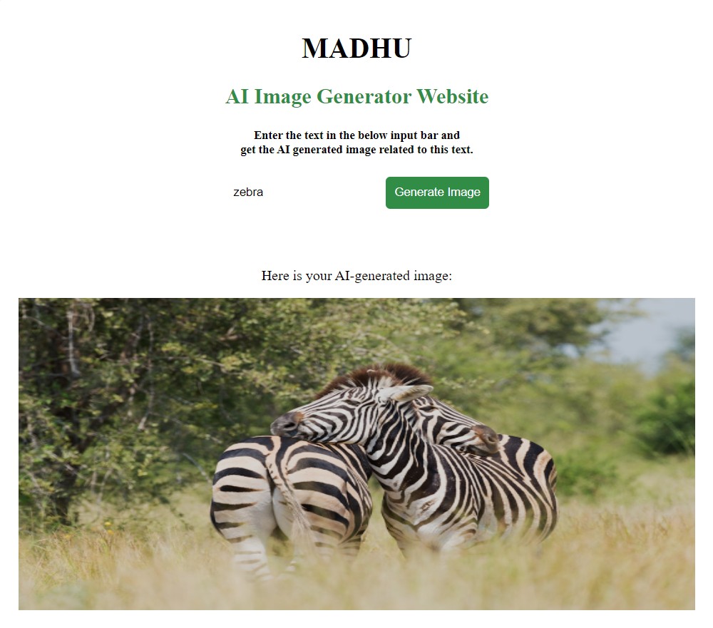 Madhu's Portfolio